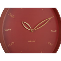 Nástenné hodiny Petals Karlsson KA6012RD, 40cm